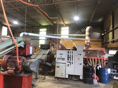 Industrial Copper Cable Granulating Granulator Shredder System Line