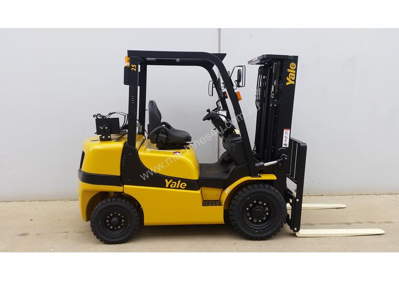 caption Brand New 2.5T LPG Counterbalance Forklift
