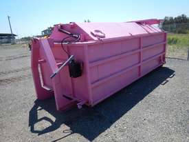 10000 Litre Liquid Waste Bin c/w Hydraulic Lid - 8685-1 - picture0' - Click to enlarge