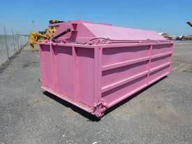 10000 Litre Liquid Waste Bin c/w Hydraulic Lid - 8685-1 - picture1' - Click to enlarge