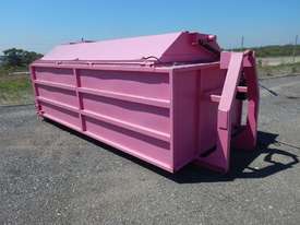 10000 Litre Liquid Waste Bin c/w Hydraulic Lid - 8685-1 - picture2' - Click to enlarge