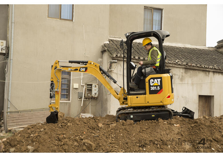caption CAT 1.7 TONNE 301.5 from $190 per week with 3.75% Finance