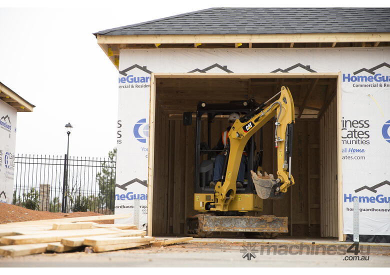 caption CAT 1.7 TONNE 301.5 from $190 per week with 3.75% Finance