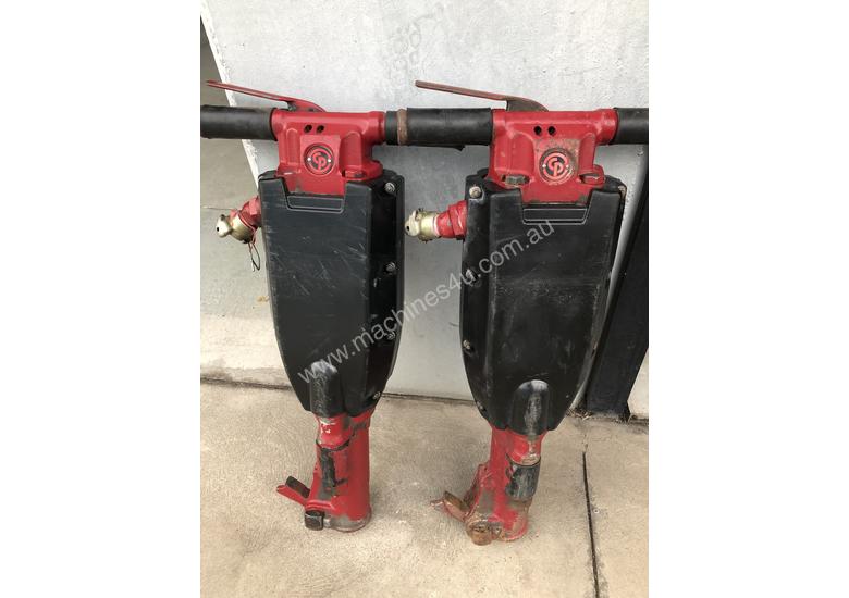 Hire 2018 chicago pneumatic 90 LB AIR DRIVEN JACK HAMMER Air Jack