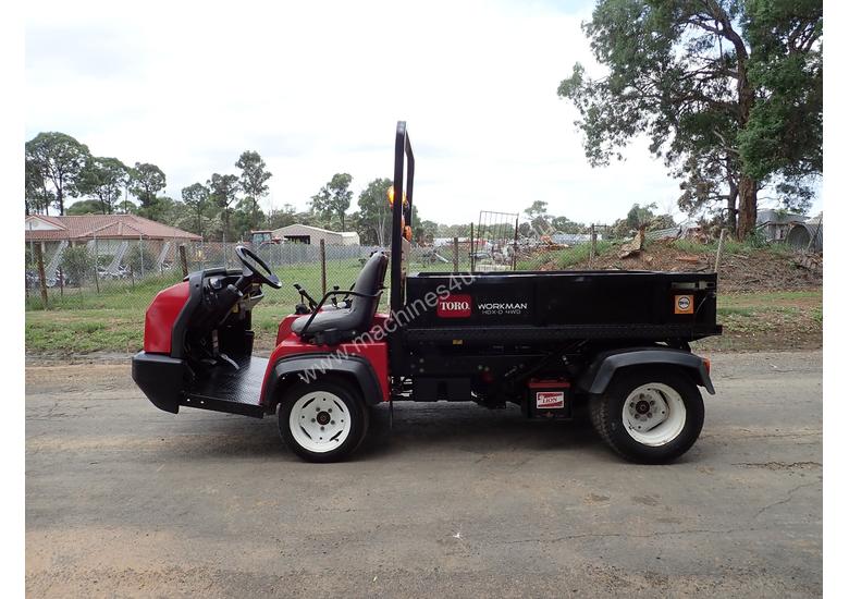 caption Toro Workman HDX-D ATV All Terrain Vehicle