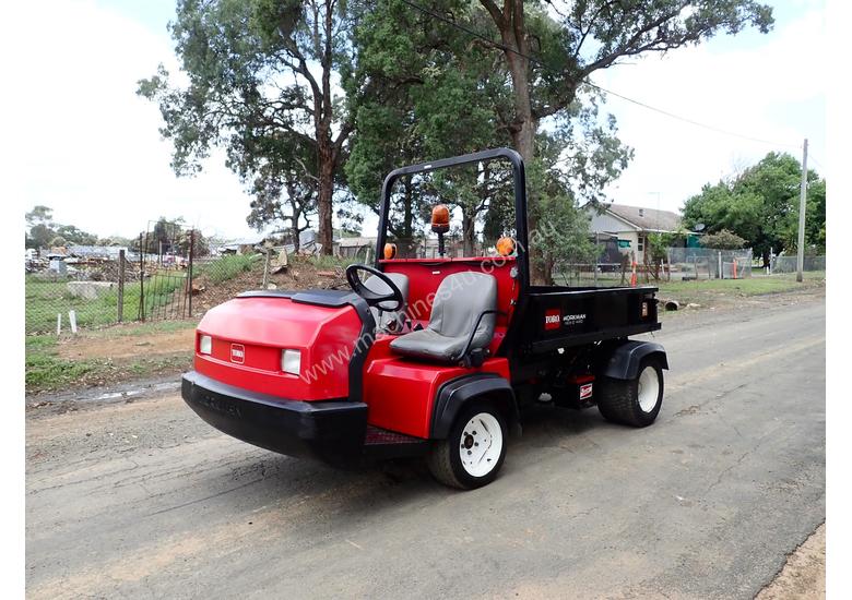 caption Toro Workman HDX-D ATV All Terrain Vehicle