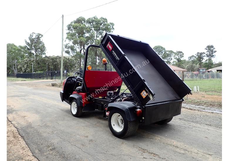 caption Toro Workman HDX-D ATV All Terrain Vehicle