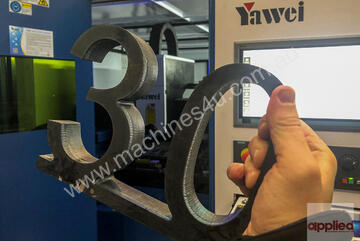 Yawei high speed, high spec fiber lasers. 8kW SOLD after Austech to savvy Australian manufacturer. Yawei high speed, high spec fiber lasers. 8kW SOLD after Austech to savvy Australian manufacturer.