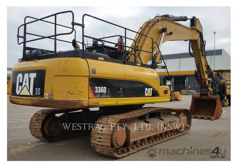 caption CATERPILLAR 336DL Track Excavators