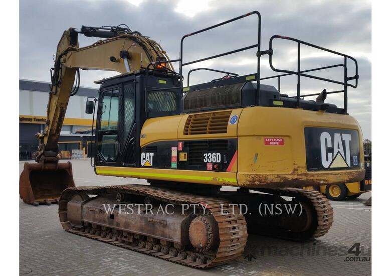caption CATERPILLAR 336DL Track Excavators