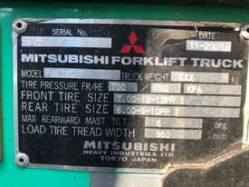 Mitsubishi FGE25 2009 2.5T LPG CONTAINER MAST FORKLIFT - 2500kg Capacity - picture1' - Click to enlarge