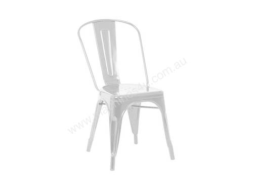 MR1234WS Outdoor Dining Chair - Iron - White