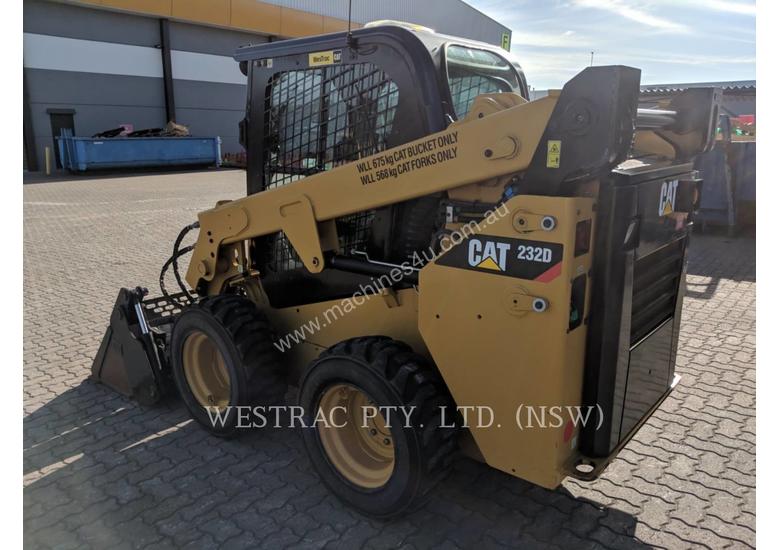 caption CATERPILLAR 232D Skid Steer Loaders