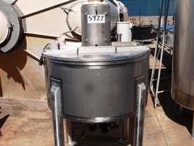 Stainless Steel Mixing Tank (Vertical), Capacity: 400Lt - picture0' - Click to enlarge
