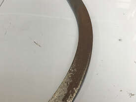 Fox Wedge Steel Curved 340mm long x 19mm thick  - picture2' - Click to enlarge