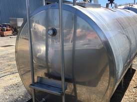 5,400ltr Jacketed Food Grade Tank, Milk Vat - picture1' - Click to enlarge