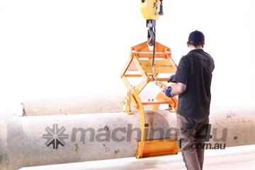 Concrete Pipe Lifter. Lifting attachment.