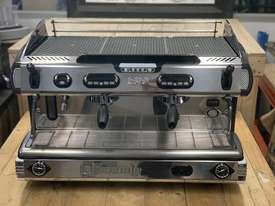 LA SPAZIALE S9 EK 2 GROUP BLACK STAINLESS ESPRESSO COFFEE MACHINE - picture1' - Click to enlarge