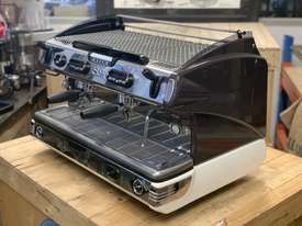 LA SPAZIALE S9 EK 2 GROUP BLACK STAINLESS ESPRESSO COFFEE MACHINE - picture2' - Click to enlarge