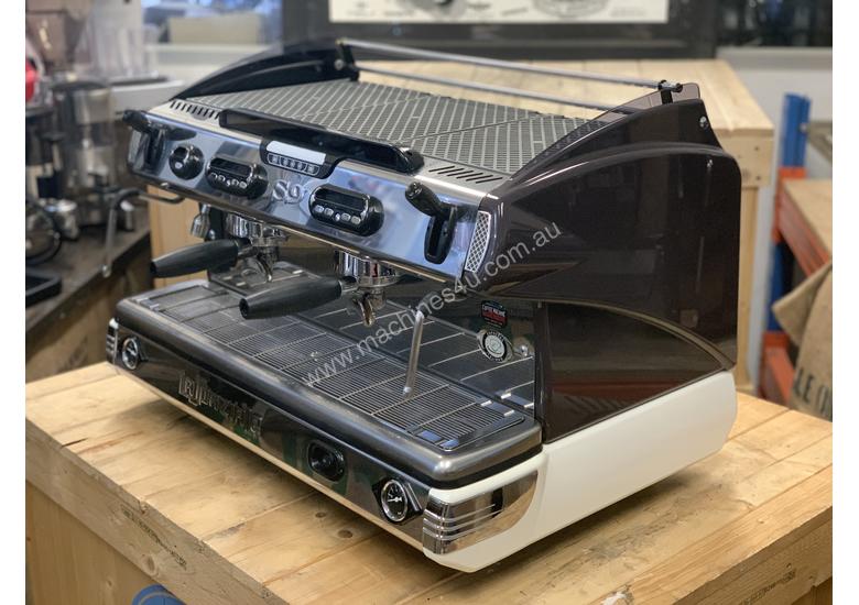 Used La Spaziale LA SPAZIALE S9 EK 2 GROUP BLACK STAINLESS ESPRESSO