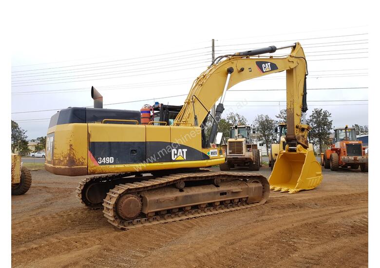 caption 2012 Caterpillar 349DL Excavator *CONDITIONS APPLY*