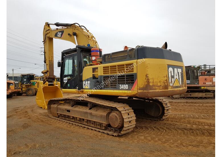 caption 2012 Caterpillar 349DL Excavator *CONDITIONS APPLY*