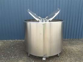 2,800ltr Jacketed Stainless Steel Tank, Milk Vat - picture0' - Click to enlarge
