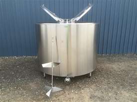 2,800ltr Jacketed Stainless Steel Tank, Milk Vat - picture0' - Click to enlarge