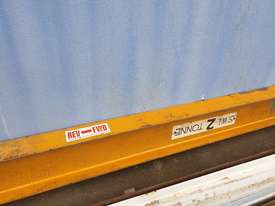 Demag 2 ton 3 phase Crane Hoist - Chain - with 11.9m Overhead Beam - picture0' - Click to enlarge