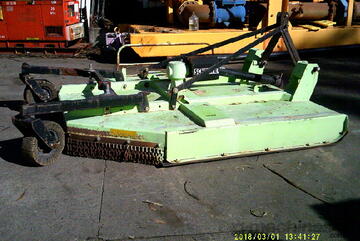 7' single rotor , Shultz slasher , trailing wheels ,