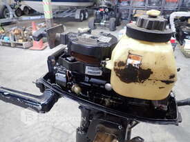 MARINER 5HP OUTBOARD BOAT MOTOR ON TROLLEY - picture2' - Click to enlarge
