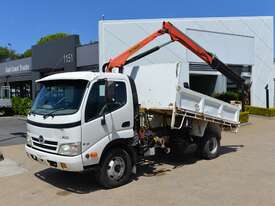 2010 HINO DUTRO 300 - Tipper Trucks - Truck Mounted Crane - picture0' - Click to enlarge