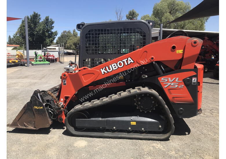 Used 2018 Kubota Kubota SVL752 Skid Steer Loader Tracked SkidSteers in