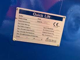 Quick lift UBM scissor lift 2018 - picture2' - Click to enlarge