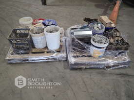 2 X PALLETS COMPRISING OF FASTENERS, CONCRETE RISERS & BRACKETS - picture0' - Click to enlarge