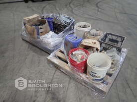 2 X PALLETS COMPRISING OF FASTENERS, CONCRETE RISERS & BRACKETS - picture0' - Click to enlarge