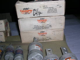 NEW BRUSH (UK) LV FUSES - QTY 6 (MSL 657A) - picture0' - Click to enlarge