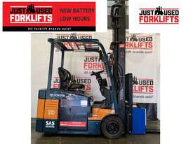 TOYOTA 7FBE18 62037 1.8 TON 1800 KG CAPACITY  ELECTRIC FORKLIFT 4500 MM 2 STAGE MAST - picture0' - Click to enlarge