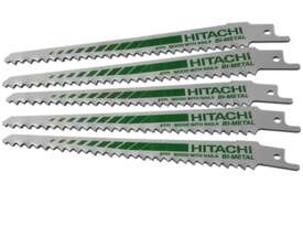 Hitachi 6 Inch Bi-Metal Wood Cutting Saw Blades 725310 - Pack of 5 - picture0' - Click to enlarge