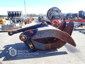 CATERPILLAR 5 FINGER HYDRAULIC EXCAVATOR GRAB - picture0' - Click to enlarge