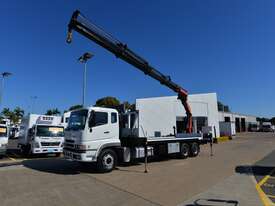 2008 MITSUBISHI FUSO FV 500 - Truck Mounted Crane - 6X4 - Tray Truck - picture0' - Click to enlarge