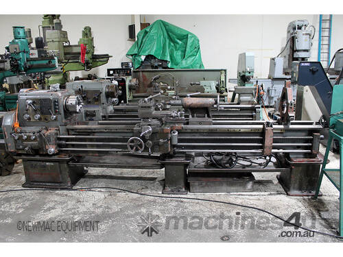 caption Tarnow TUJ 48 x 2500 centre lathe