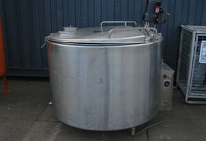 Jacketed Stainless Steel Tank with Agitator Mixer - 1100L - Sunset