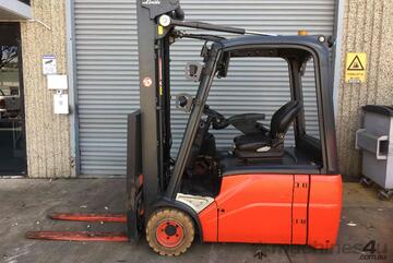 Linde E16 5.2m 2015 3000hrs battery great side shift like new performance all working warranty
