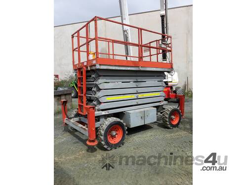 2011 Skyjack SJ8850 RT - 4WD Diesel Scissor Lift