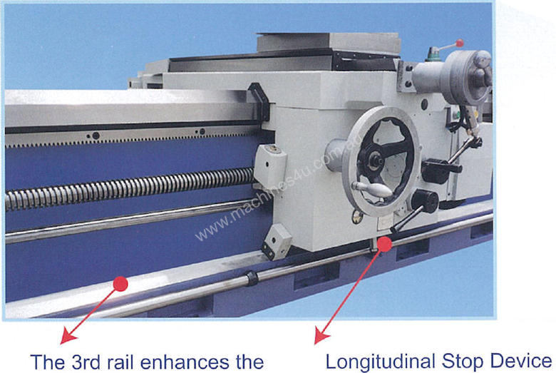 caption Heavy Duty Oil Country Lathe with 260mm Bore