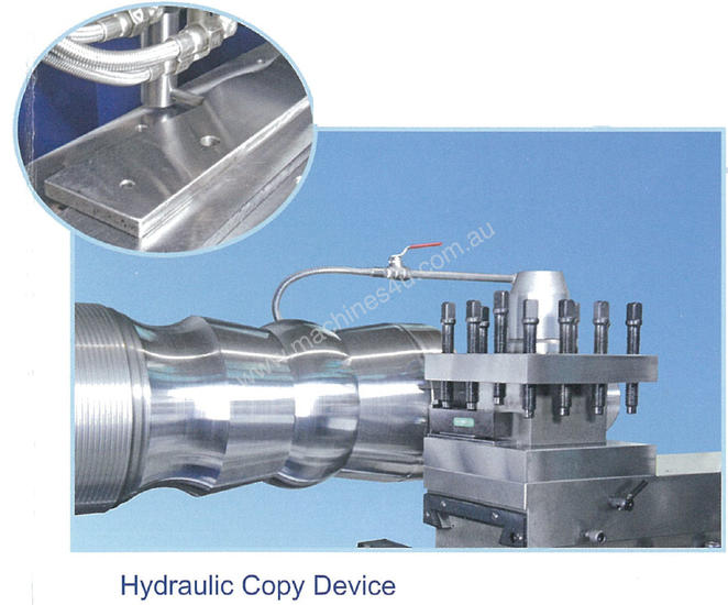 caption Heavy Duty Oil Country Lathe with 260mm Bore