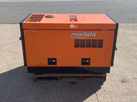 50 CFM AIRMAN DIESEL SILENCED COMPRESSOR , SUIT FARMER MACHINERY BLOW OUT / MOBILE MECHANIC  - picture0' - Click to enlarge