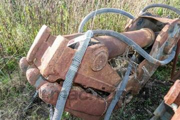 Excavator Pulverizer Rock Crusher Attachmen