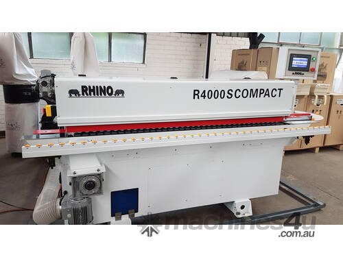 caption MTD - RHINO R4000S Compact Hot Melt Edge Banding Machine: Precision and Efficiency Redefined